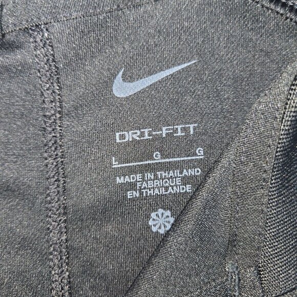 Nike Dri-FIT Mens Golf Polo Shirt Large Black - Picture 5 of 8